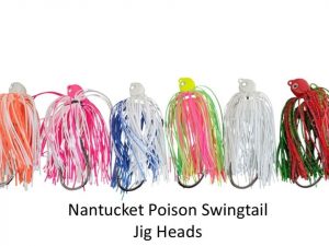 Nantucket Poison Swingtail Jig Heads