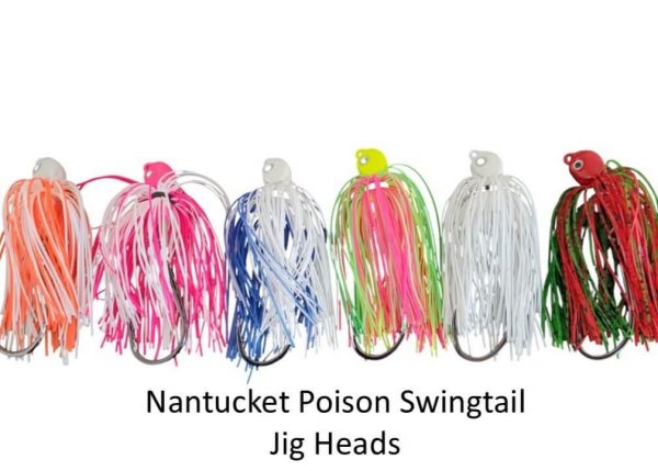 Nantucket Poison Swingtail Jig Heads